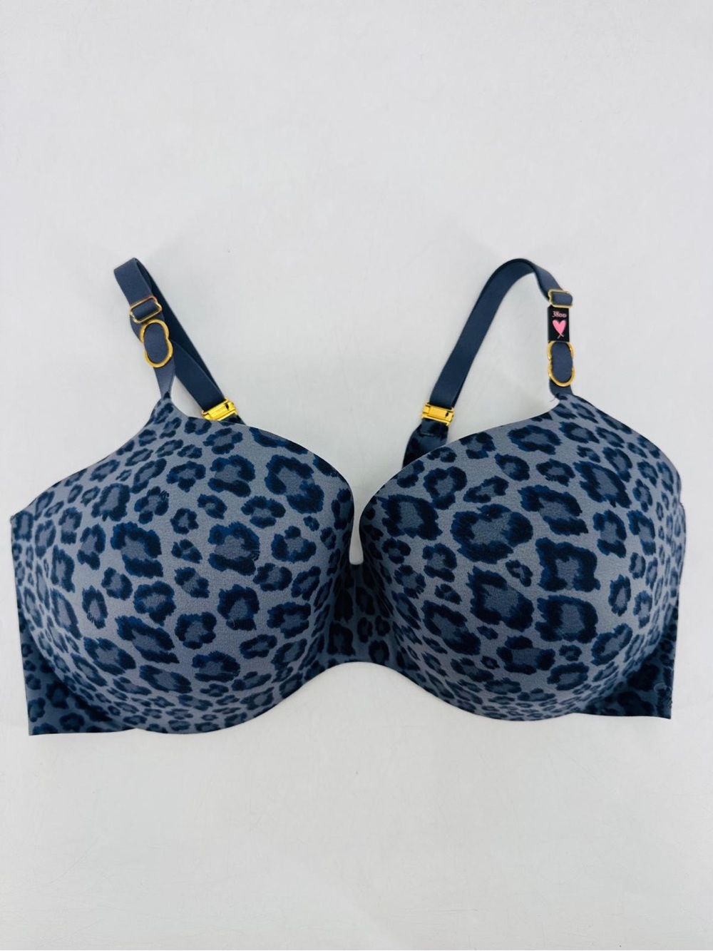 Victoria’s Secret NEW Love Cloud Incredibile Push Up Leopard Print Bra Size 38DD